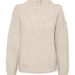 VERO MODA Suéter Feminino Marrom