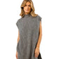 Colete longo Devi feminino VERO MODA cinza