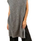 Colete longo Devi feminino VERO MODA cinza