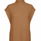Colete longo feminino Vero Moda Devi marrom tamanho grande