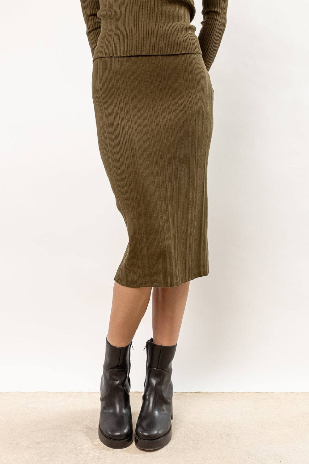 VERO MODA Saia Shea Feminina Verde