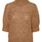 VERO MODA Suéter Feminino Marrom