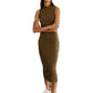Vestido justo Gracie feminino VERO MODA preto