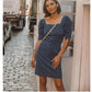 Vestido jeans feminino Lille azul VERO MODA