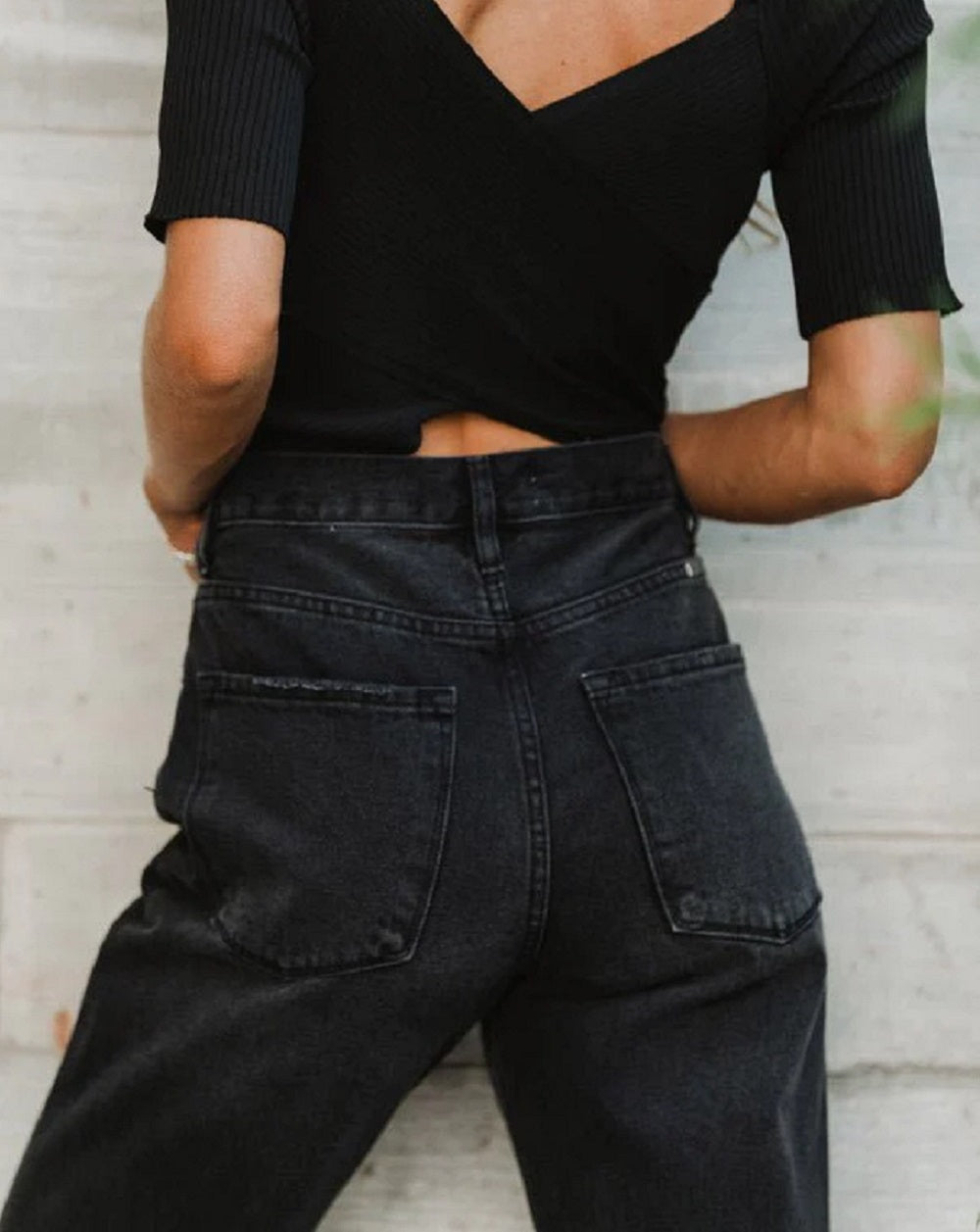 VERO MODA Top Michaelis Canelado Feminino Preto Tamanho Grande