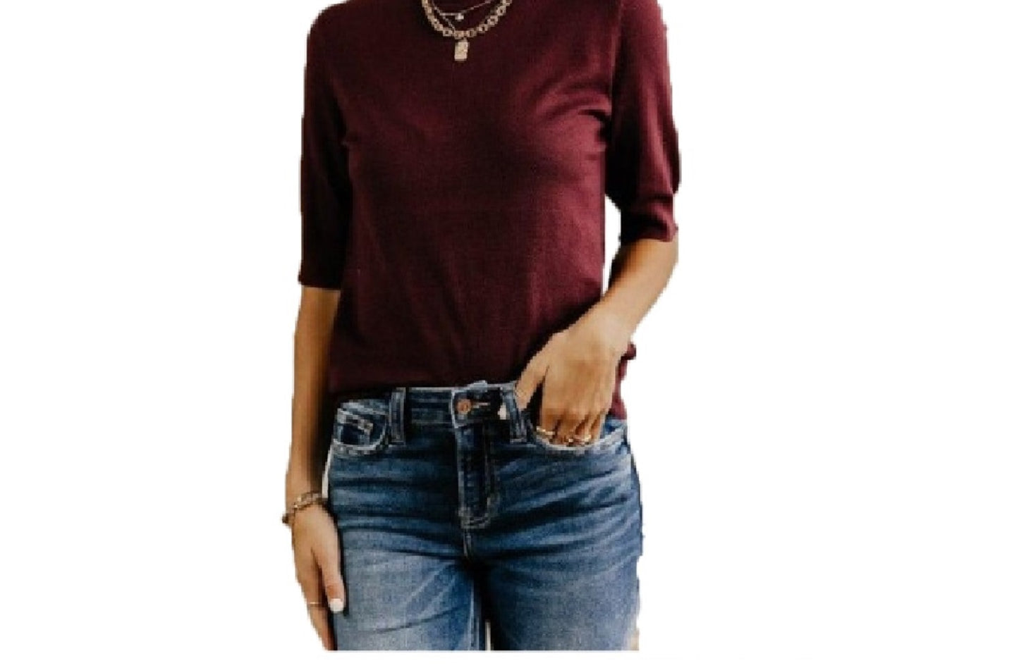 VERO MODA Blusa Thea Feminina Vermelha