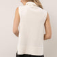 VERO MODA Colete Lia Feminino Branco