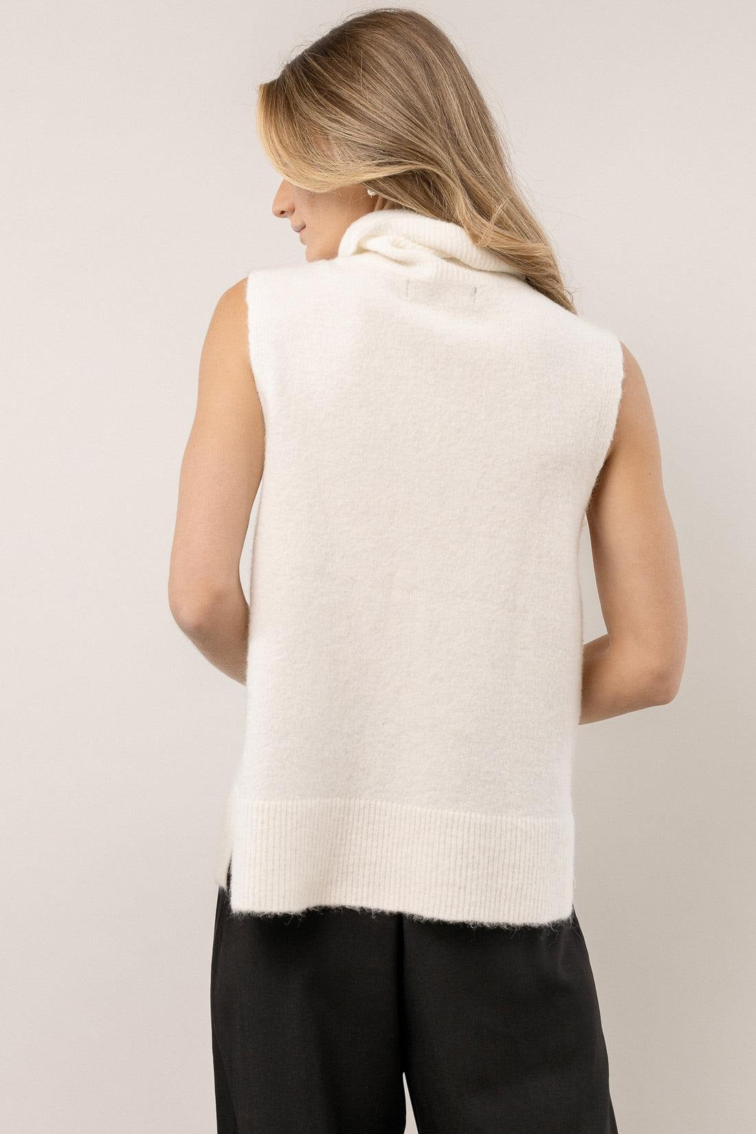 VERO MODA Colete Lia Feminino Branco