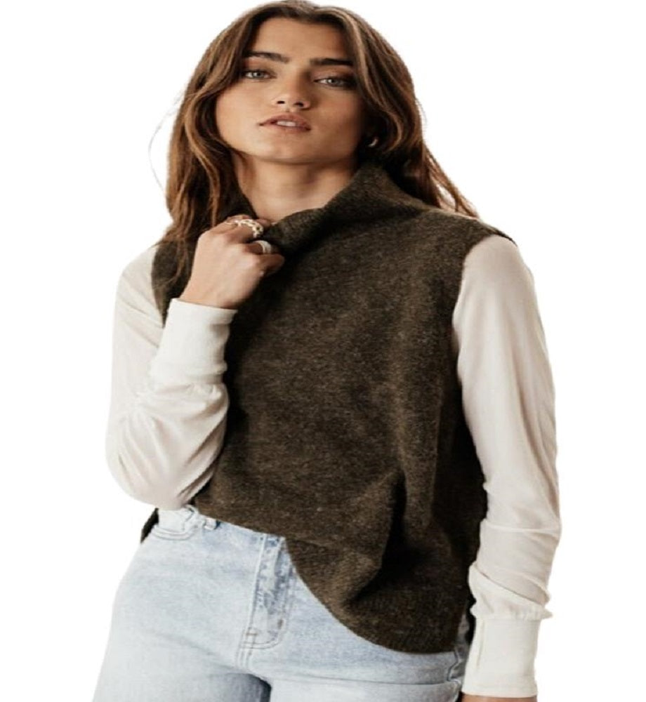 VERO MODA Colete Lia Feminino Verde