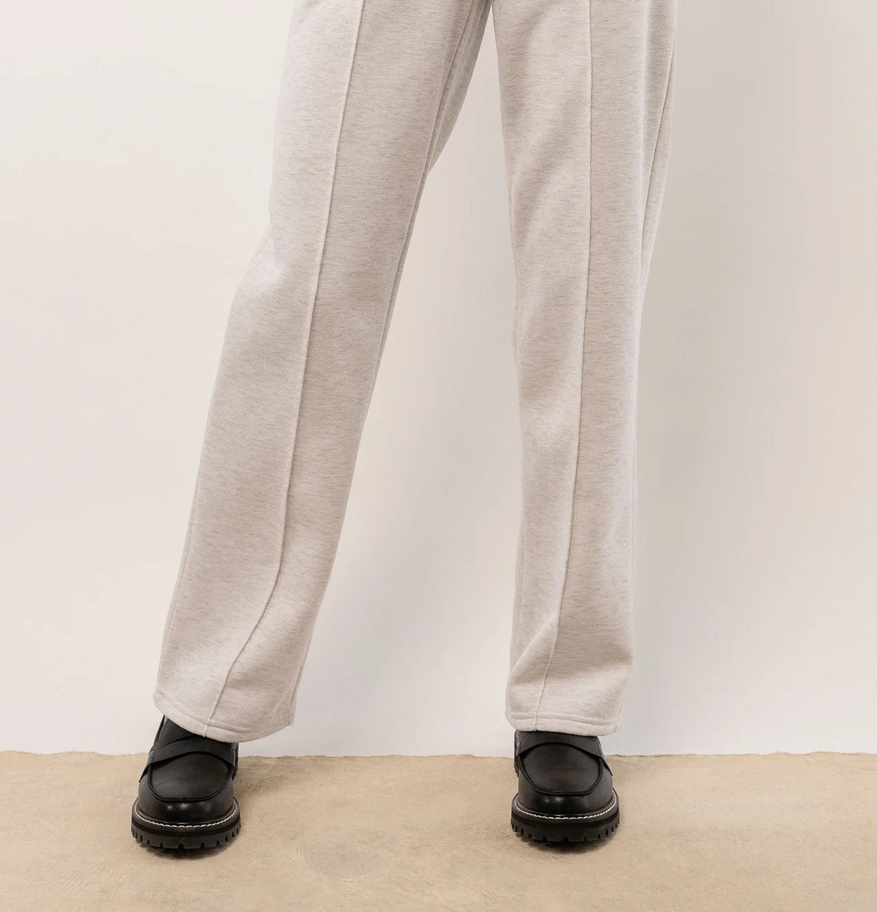 VERO MODA Calça de moletom feminina Dinah cinza tamanho pequeno