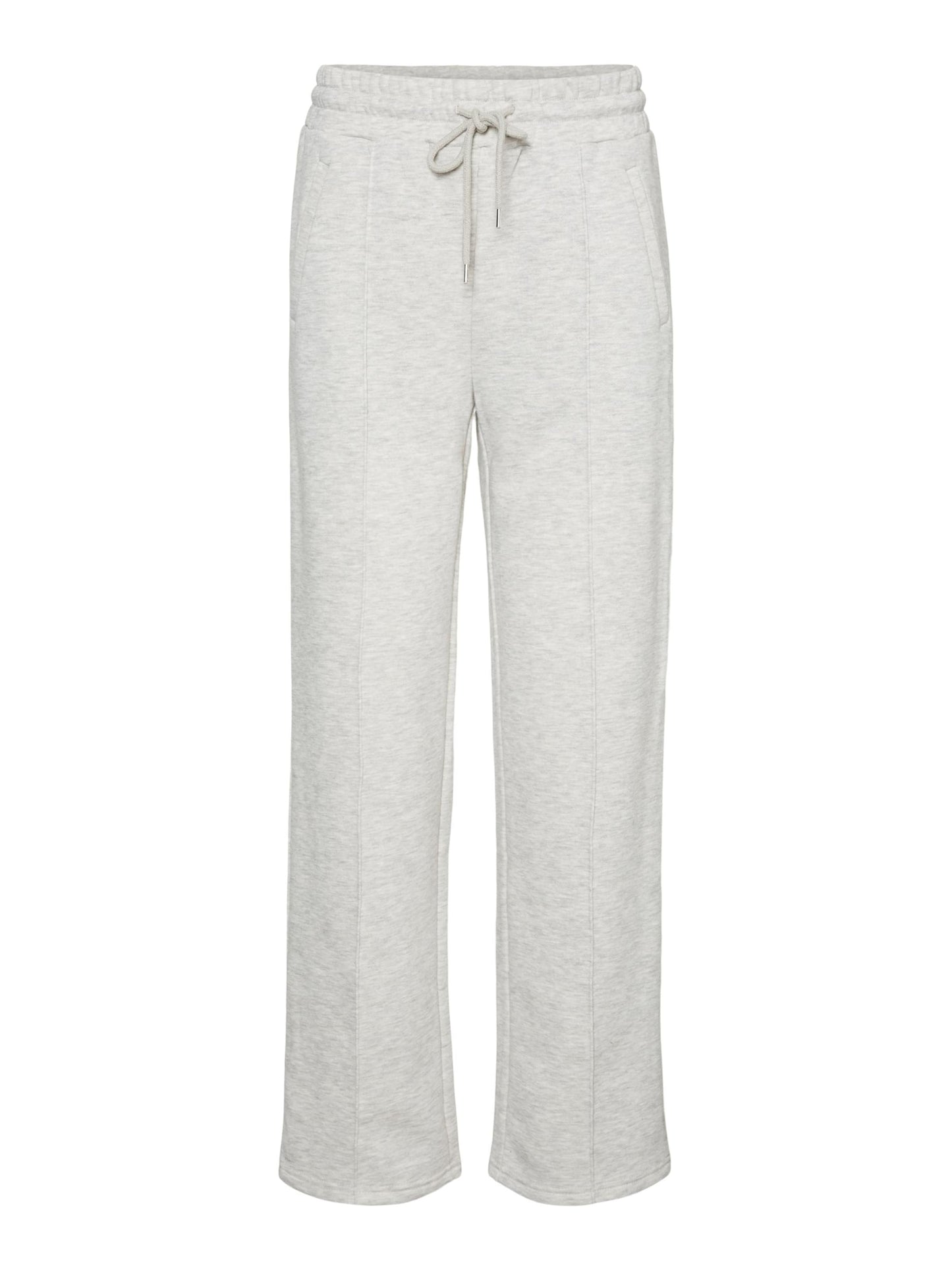 Calça de moletom feminina Dinah VERO MODA, branca, tamanho 42