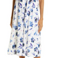 Vestido Admore de algodão orgânico com estampa floral e babados, tamanho tulipa azul, tamanho 8, EUA