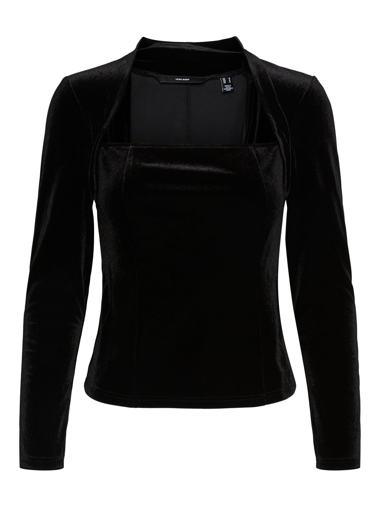 Camisa feminina VERO MODA preta tamanho X-S