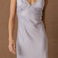 Vestido Aria Slip Feminino VERO MODA Cinza Tamanho P