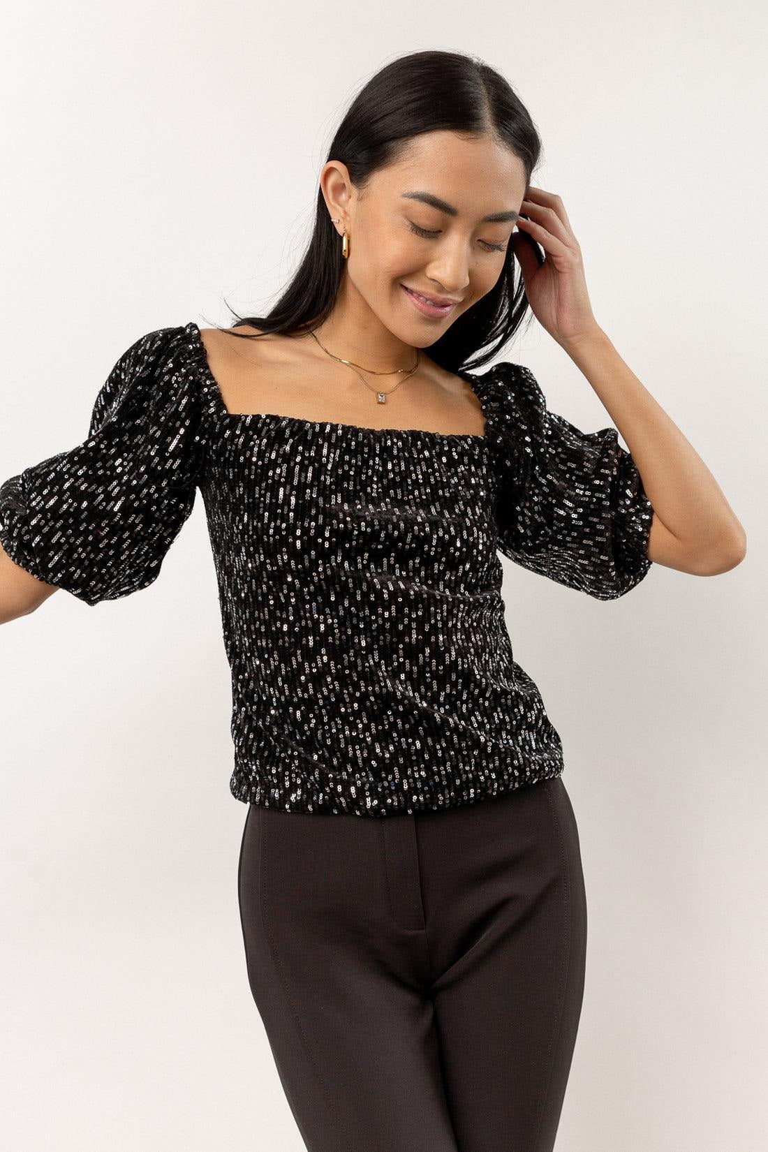 VERO MODA Top Kimmie Feminino Preto