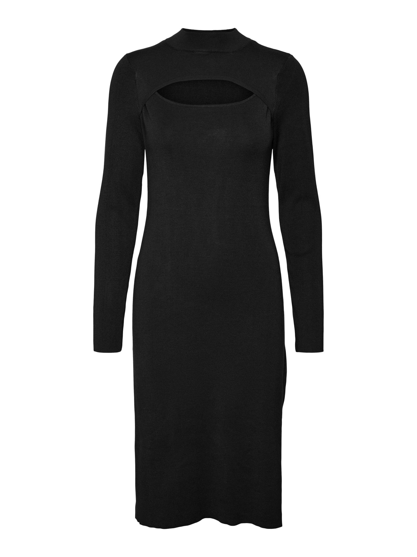 Vestido Isabel Recortado Feminino VERO MODA Preto