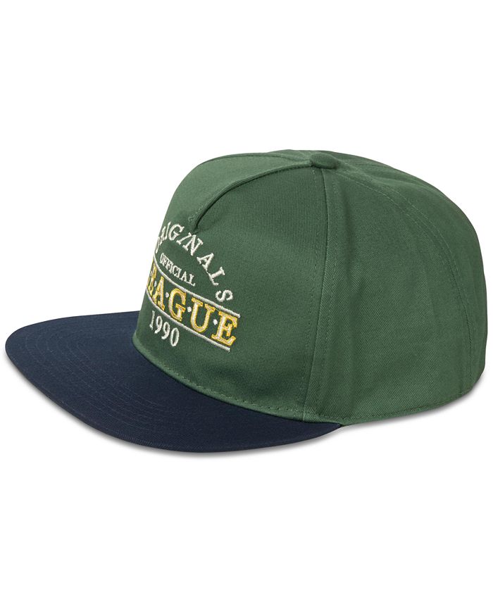 Boné de beisebol masculino Jack &amp; Jones, tamanho regular, verde