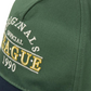 Boné de beisebol masculino Jack &amp; Jones, tamanho regular, verde