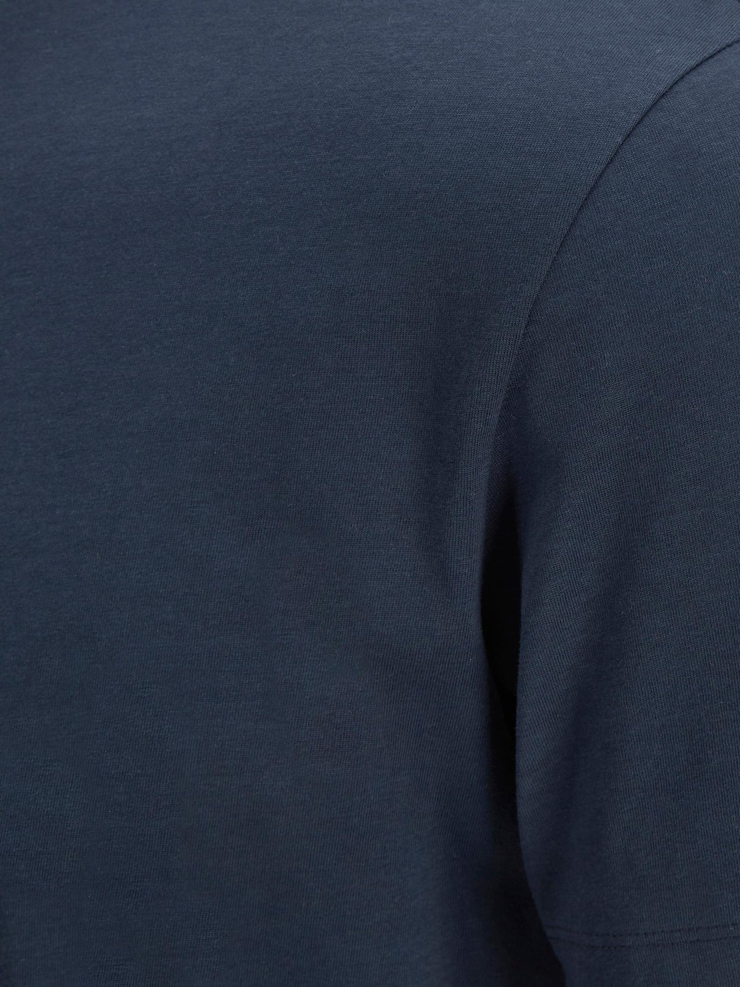 Camiseta masculina com estampa gráfica e logotipo Jordome da Jack &amp; Jones, tamanho grande, azul