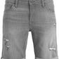 Shorts jeans masculino Jack &amp; Jones Jjirick Original cinza tamanho P