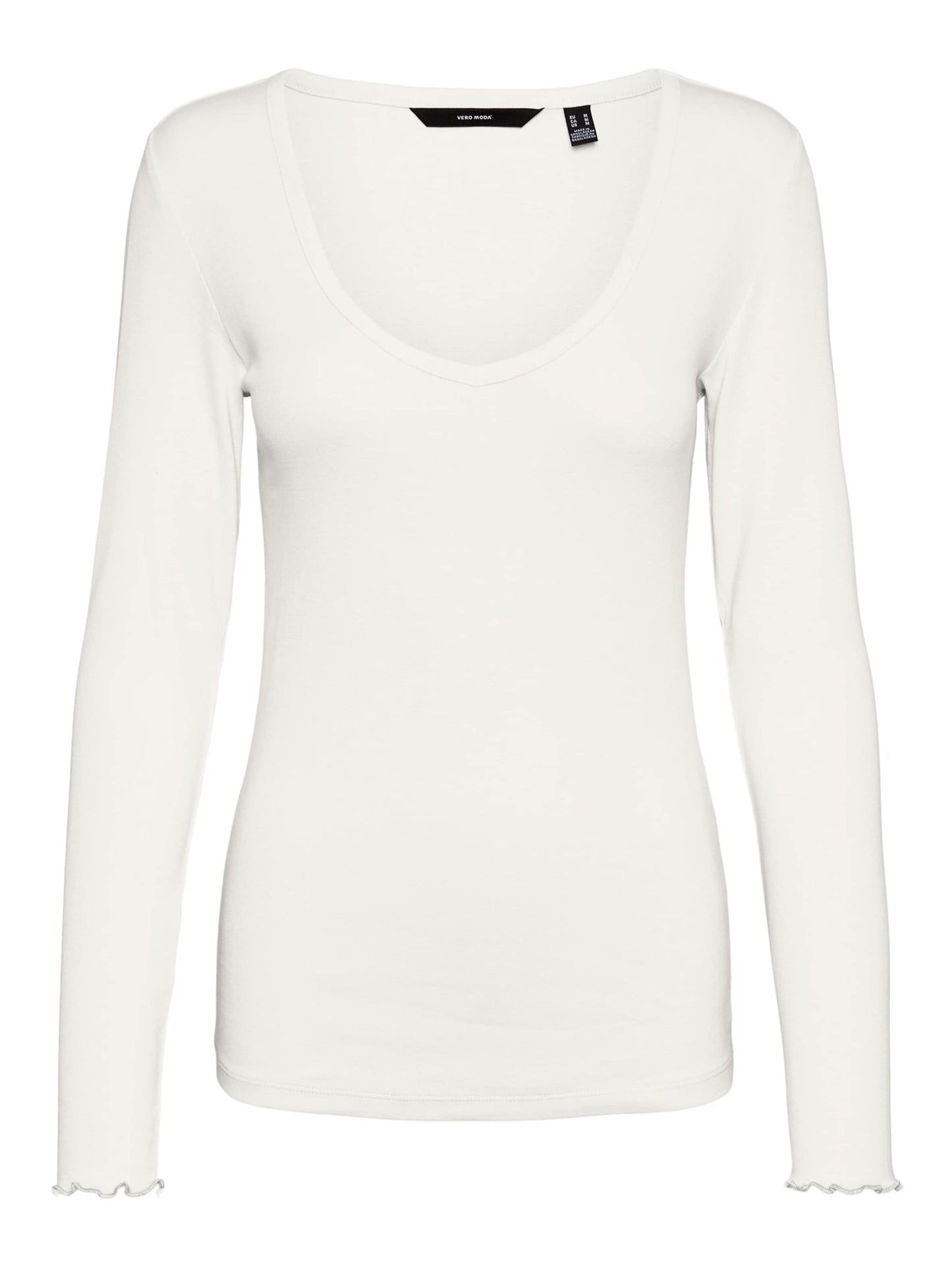 VERO MODA Top Rita Feminino Branco