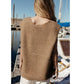 Colete Libbie feminino Vero Moda em marrom