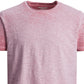 Camiseta masculina tingida Jack &amp; Jones vermelha tamanho X-G