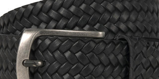 Cinto masculino Jack &amp; Jones Leo preto tamanho 80