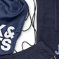 Conjunto de 3 peças de calção de banho masculino Jack &amp; Jones, toalha e bolsa de praia com cordão, cinza, tamanho XX-G