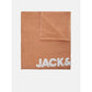 Conjunto de 3 peças de calção de banho masculino Jack &amp; Jones, toalha e bolsa de praia com cordão, rosa, tamanho pequeno