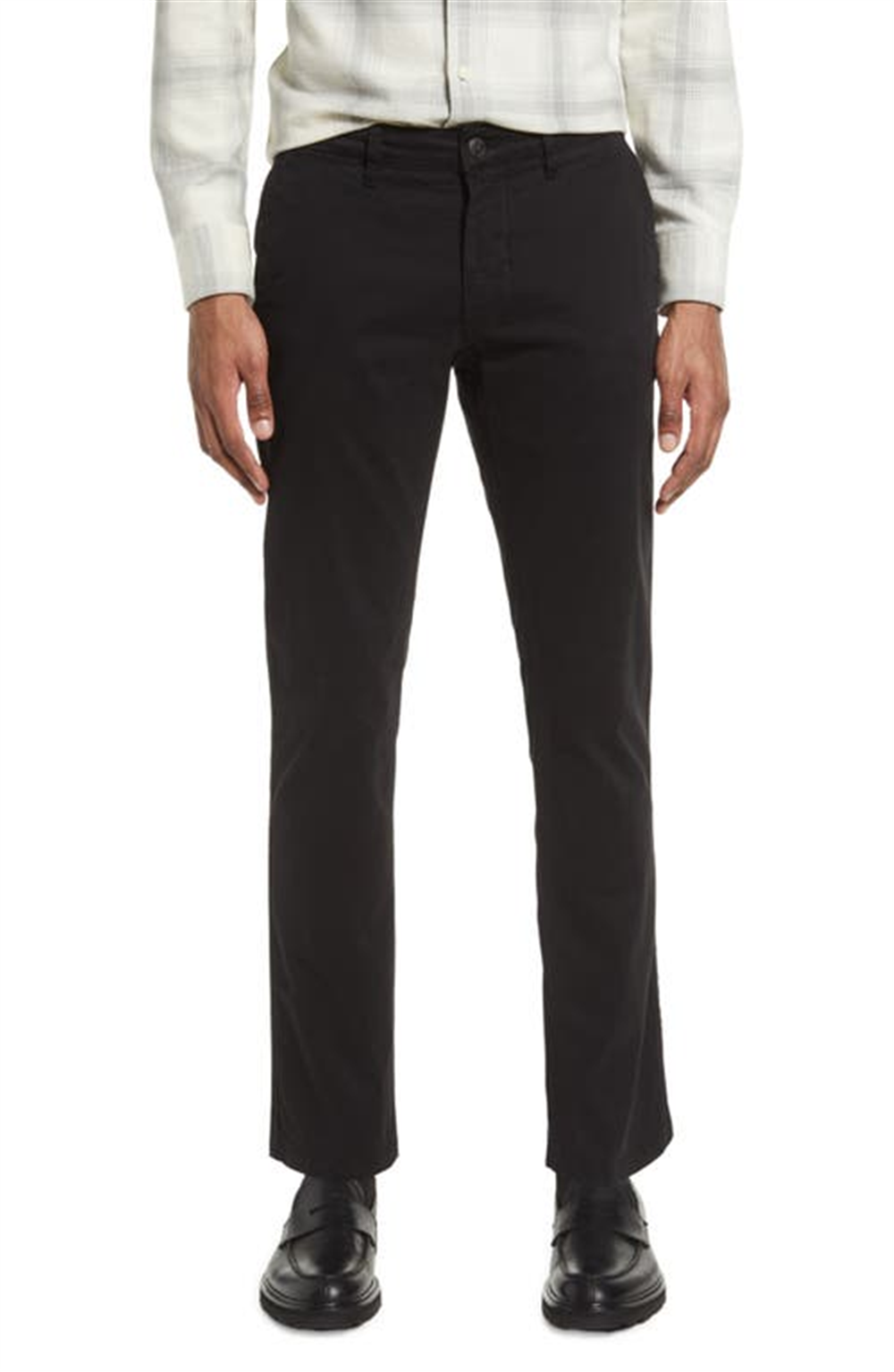 Calça Chino Slim Fit NN07 Marco, Preta - Tamanho 33