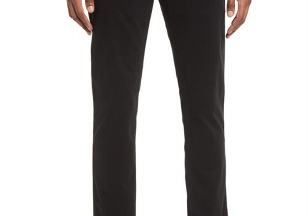 Calça Chino Slim Fit NN07 Marco, Preta - Tamanho 33