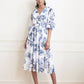 Joseph Ribkoff - Wrap Front Floral Dress Style
