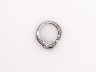 Anel de Prata Panther Majesty - Embrace Elegance
