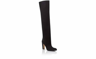 Manolo Blahnik - Botas de cano alto de camurça Gardahi