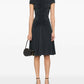 Alaia - Gathered Midi Dress