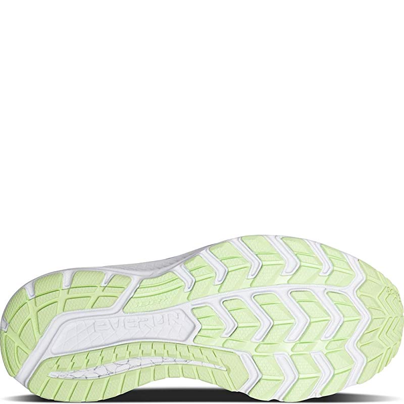 Tênis de corrida Saucony Guide ISO feminino, cor neblina/roxo/menta