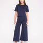Ripley Rader - Ponte Knit Short Sleeve Top