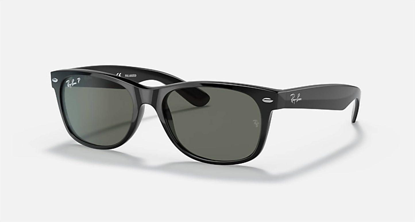 Ray Ban - New Wayfarer Classic Medium Polarized Sunglasses Rb2132 901/58