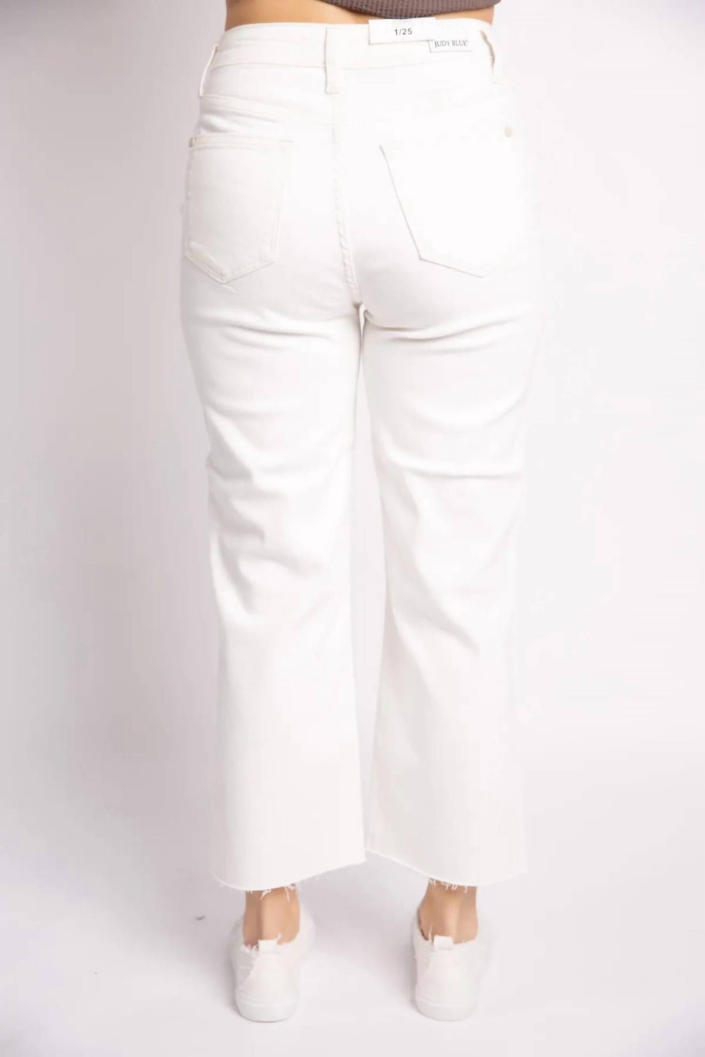 Judy Blue - Crop Wide Leg Jean