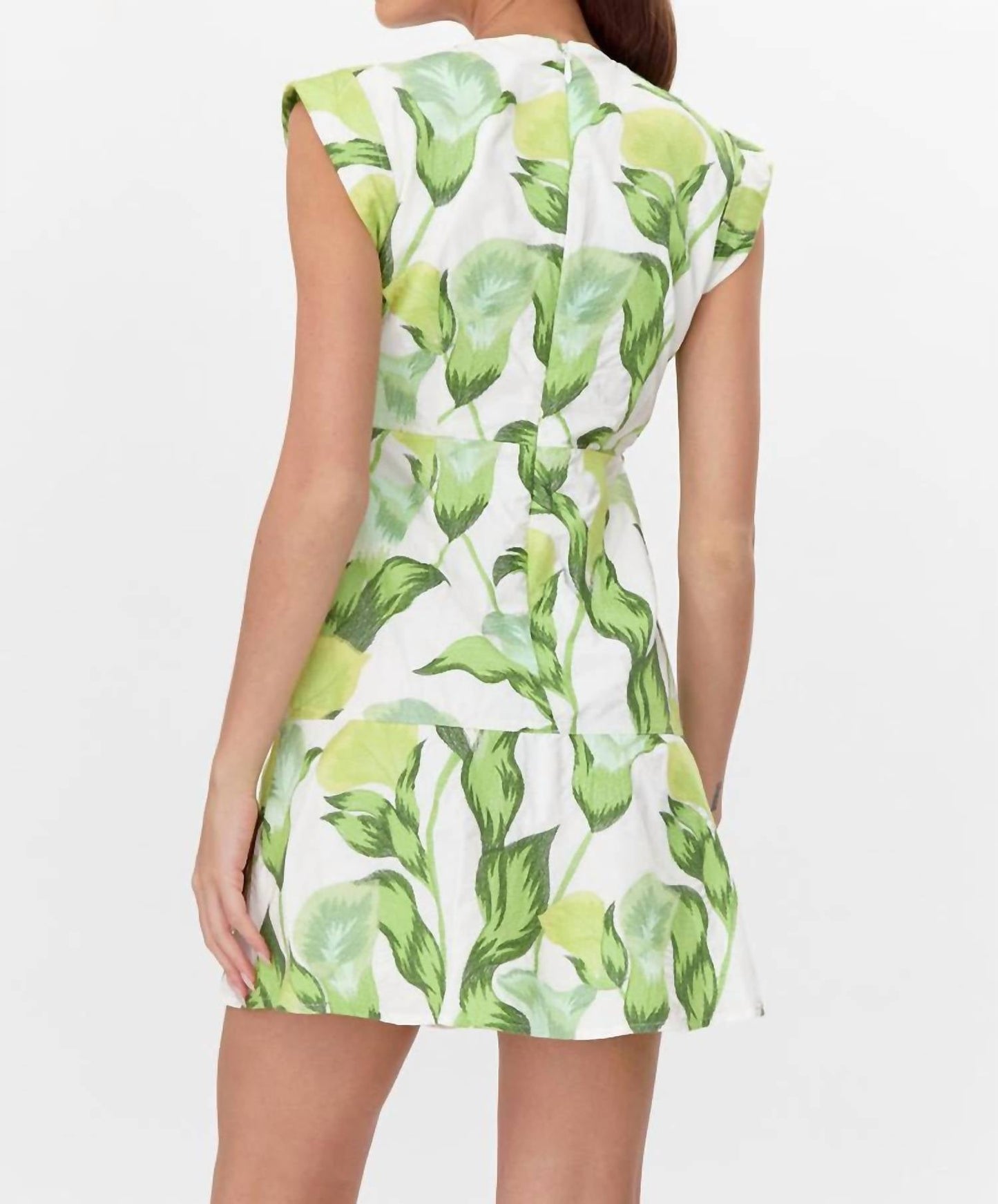 Adelyn Rae - Eloise Twist Front Tiered Mini Dress