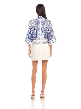 Fifteen Twenty - Top Bernice com amarração frontal