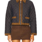 Steve Madden - Agatha Denim And Faux Suede Jacket