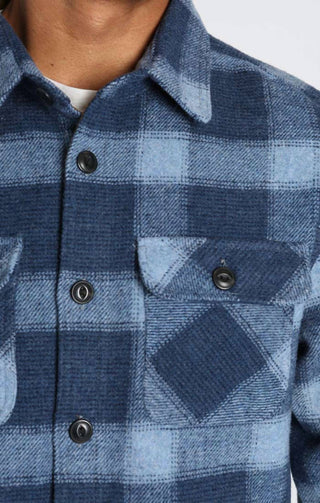 Jachs New York - Sobrecamisa de lã mista