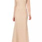 Adrianna Papell - Beaded Long-sleeve Gown