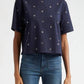 Veronica Beard - Sebastian Grommet Accent Cotton T-shirt