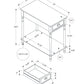 Accent Side Table, 2 Tier, Storage Drawer, Stylish Traditional Design