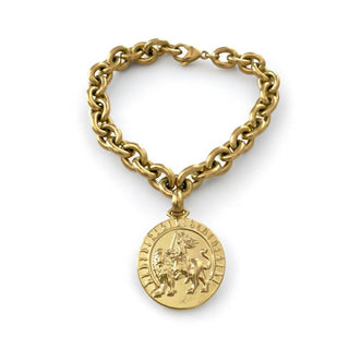 Jagged Halo Jewelry - Pulseira Amuleto Domador de Leões para Mulheres