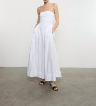 Enza Costa - COTTON RESORT STRAPLESS DRESS