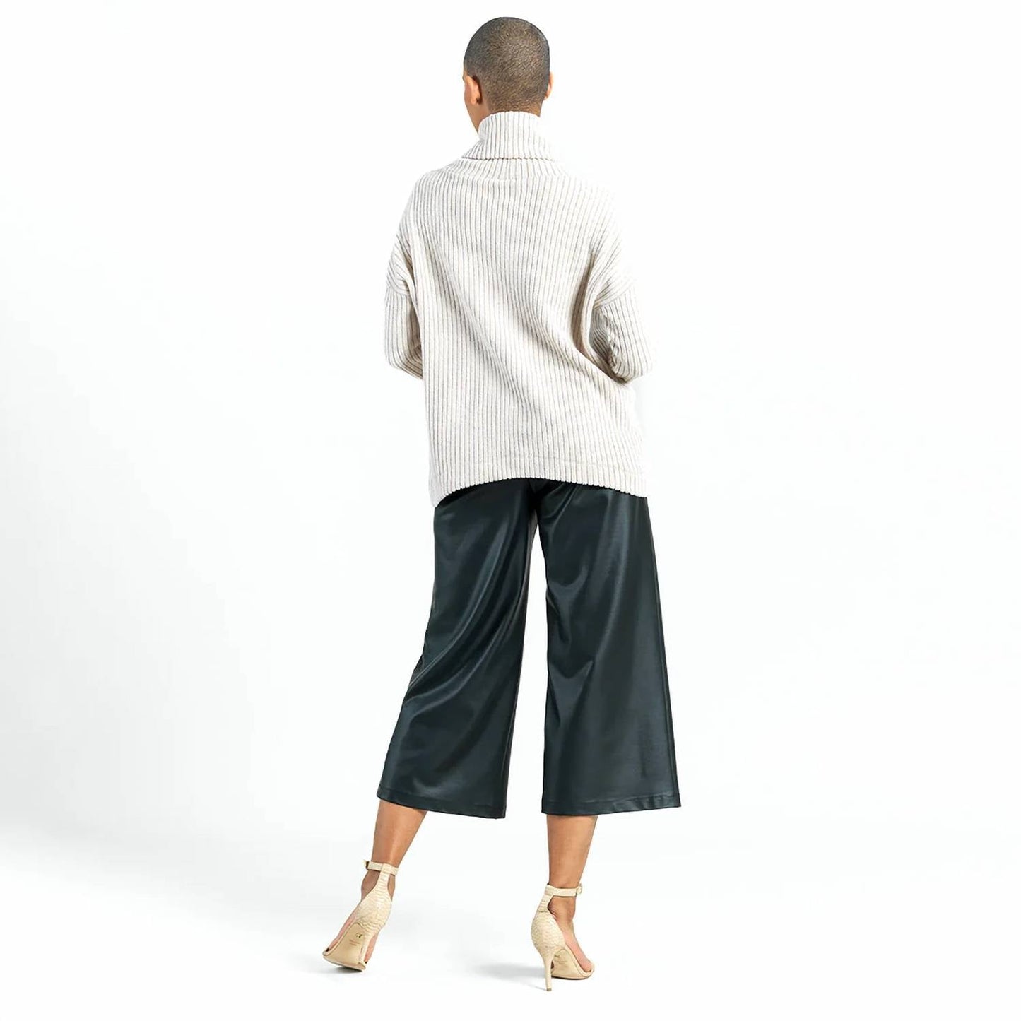 Clara Sunwoo - Chunky Ribbed Tipped Hem Sweater Top